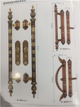 豪华锌合金大把拉手系列